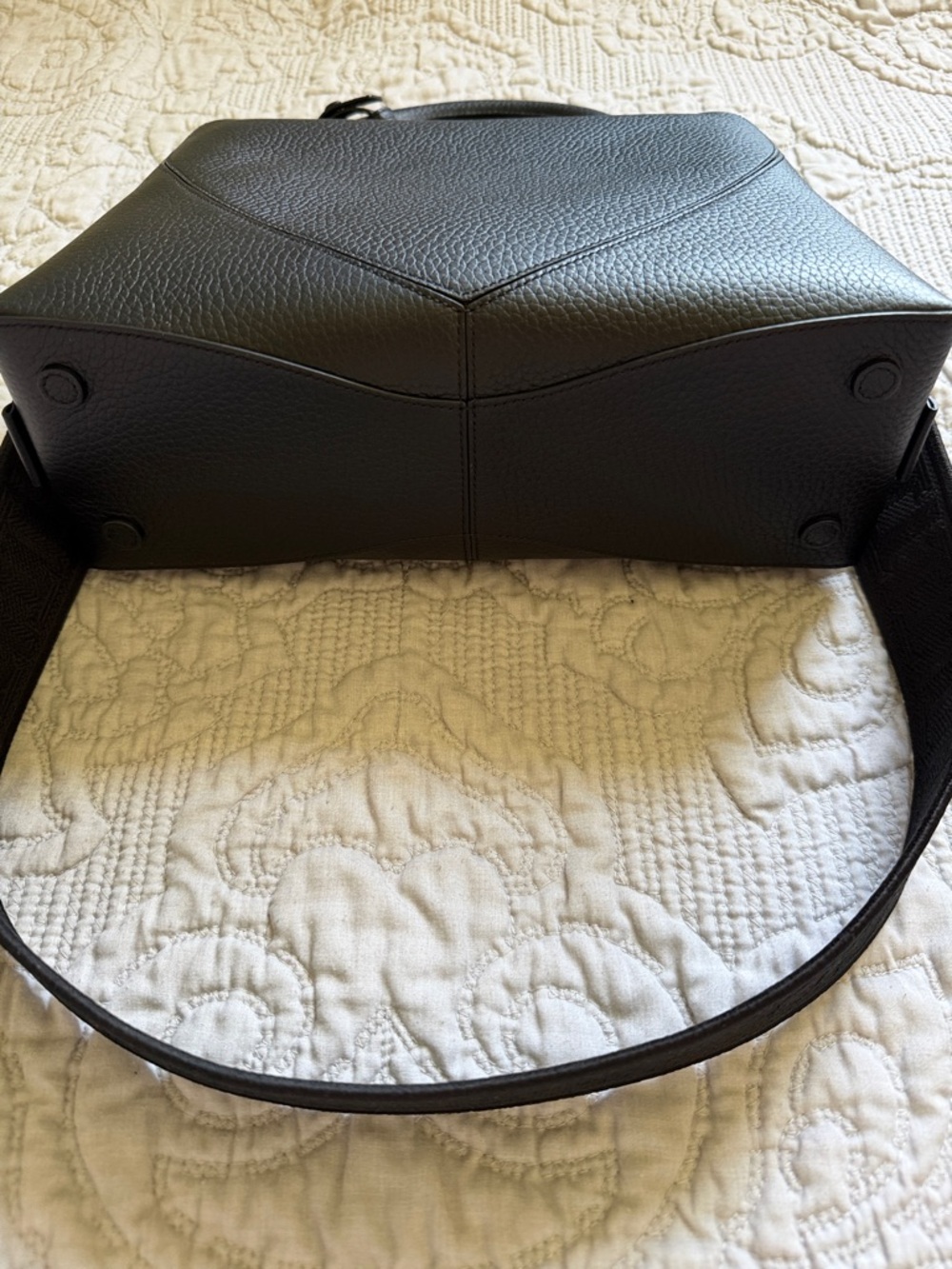 NWT TIFFANY & CO Black Taurillon Leather RTT Return To Tiffany Tote Bag - Picture 7 of 15